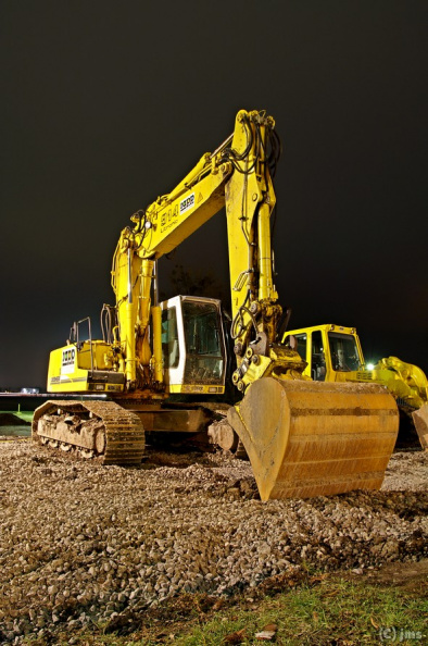 Bagger gelb II